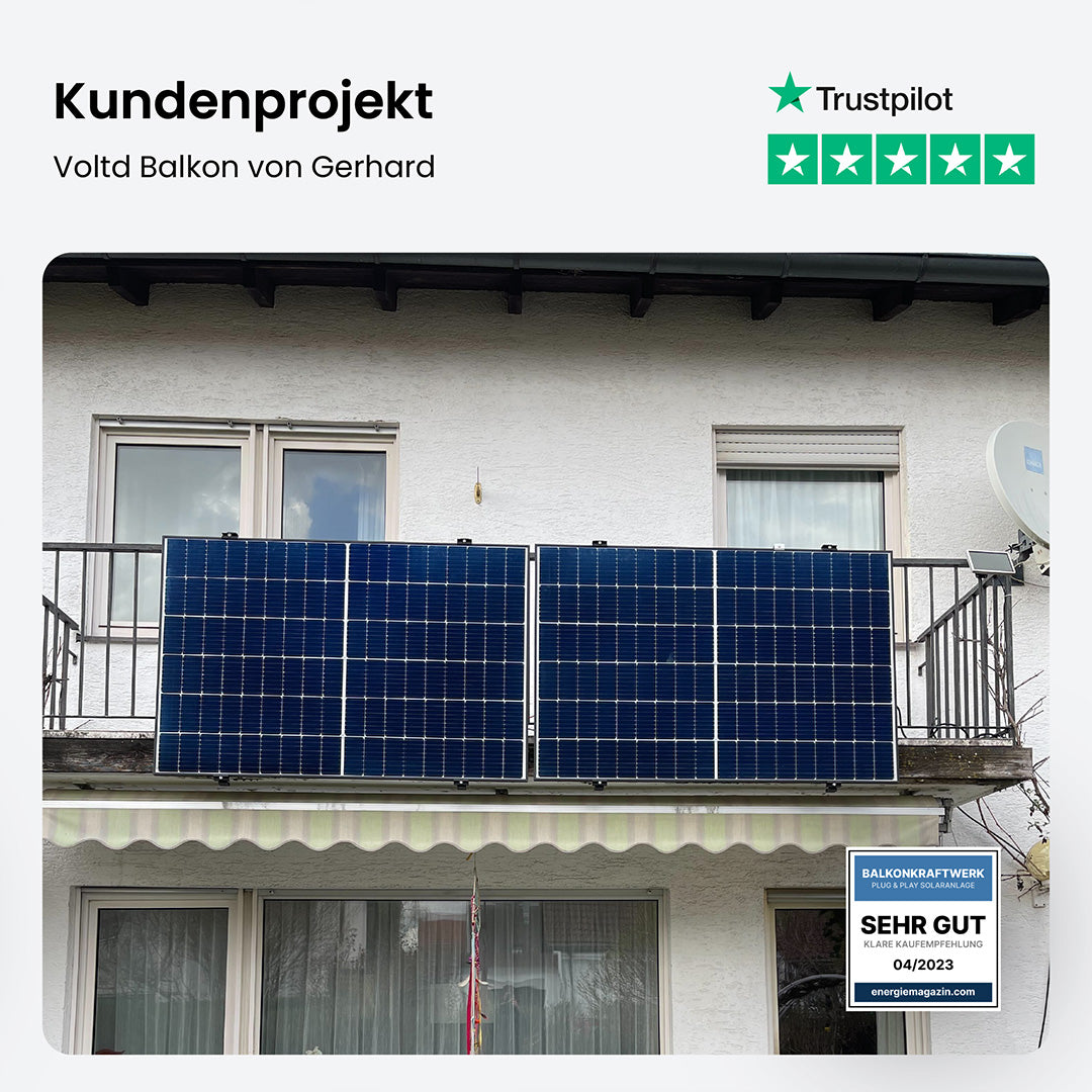 Voltd Balkon (90°) 400W - voltd_energy