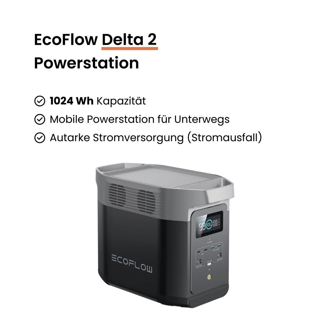 Voltd Autark 860W mit EcoFlow Delta 2 (1024 Wh) - voltd_energy