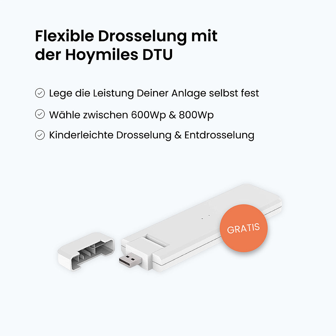 Balkonkraftwerk mit Speicher 1260W (drosselbar) - 1,6kWh Speicher - voltd_energy