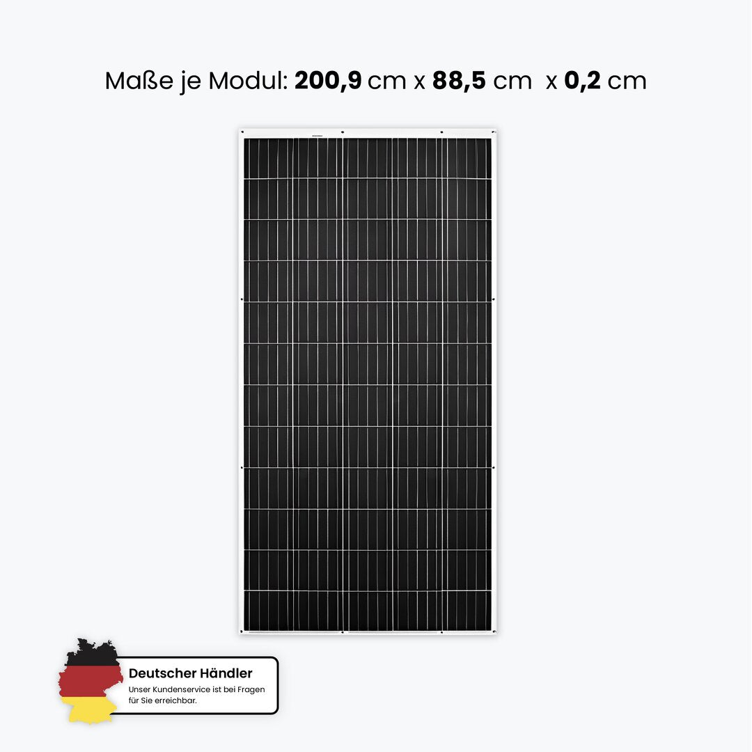 Voltd - Solarmodulmaße