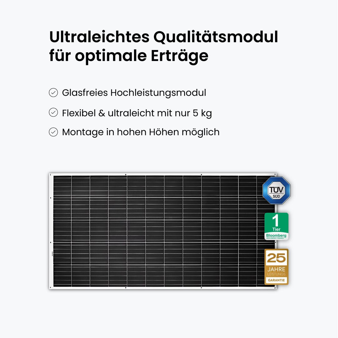 Voltd - Solarmodul 310W flexibel ultraleicht